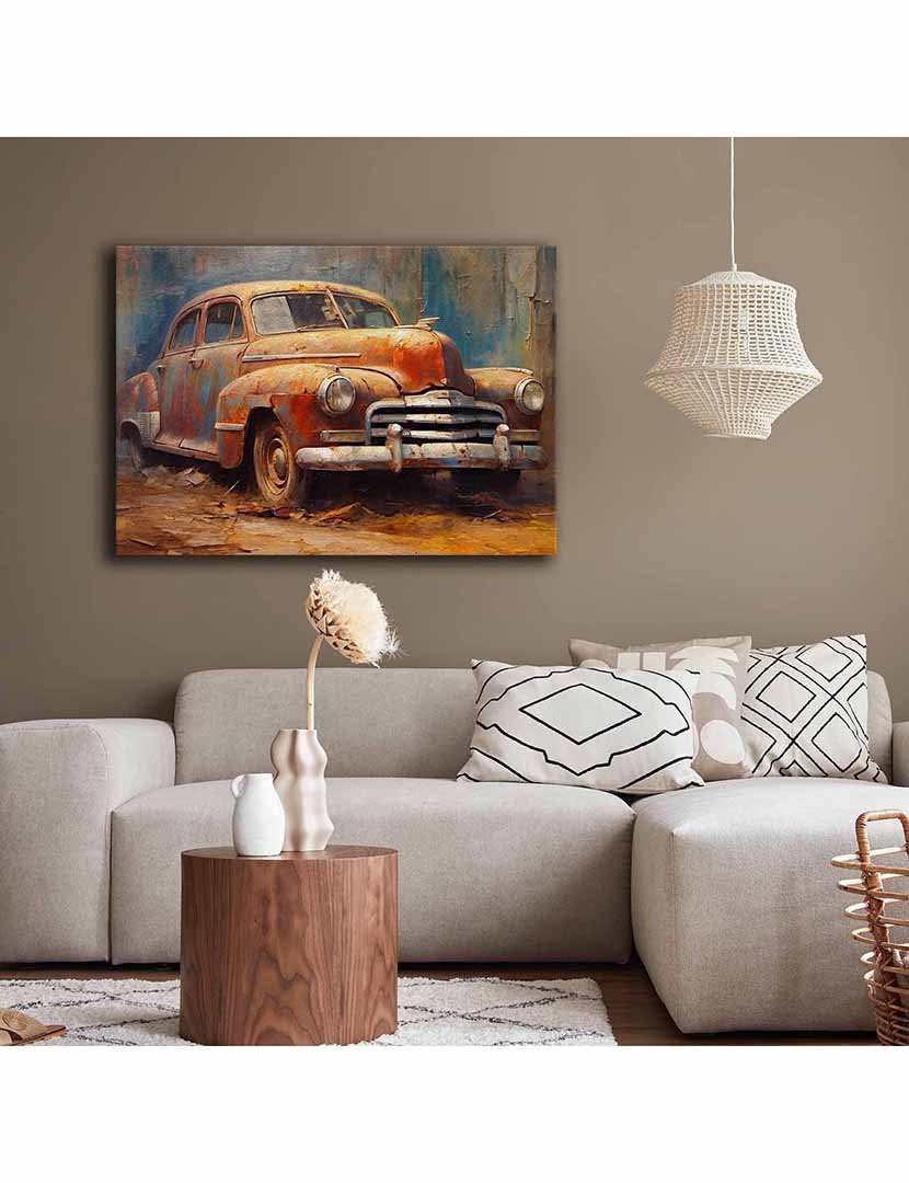 Tela Vintage Car
