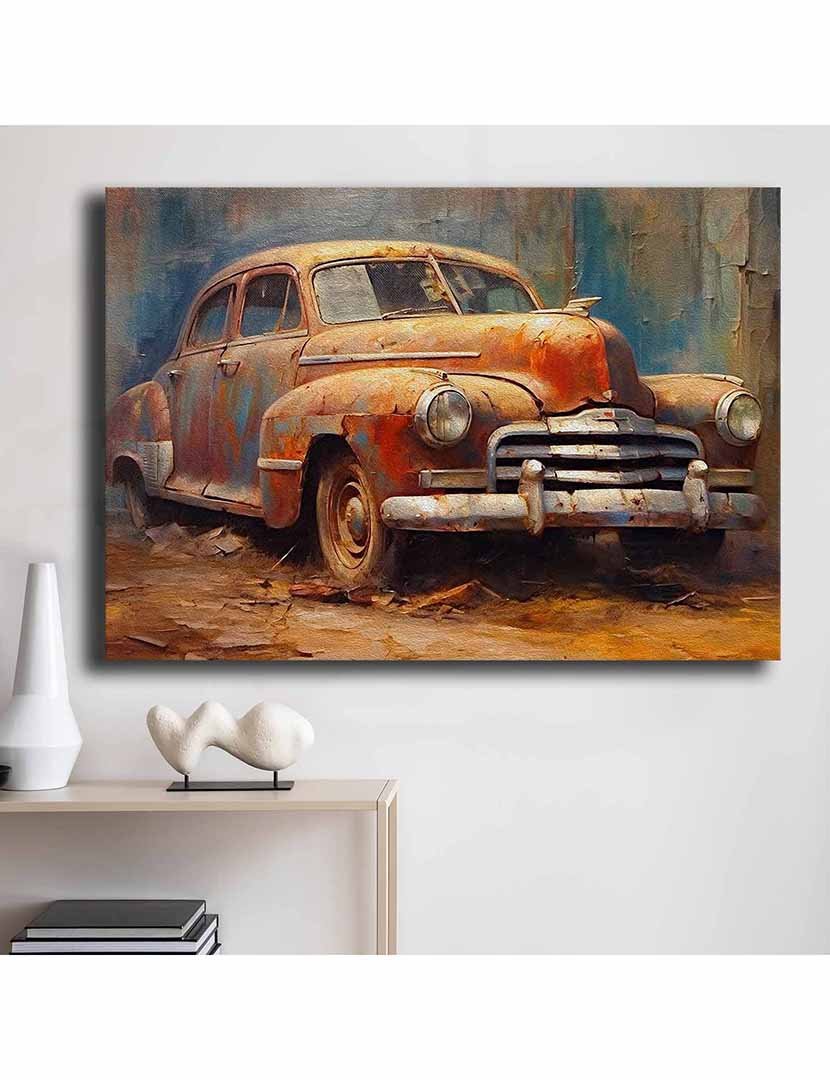 Tela Vintage Car