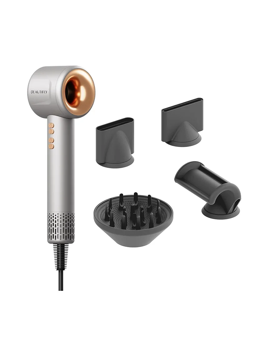 Secador de Cabelo IonBoost Cinzento