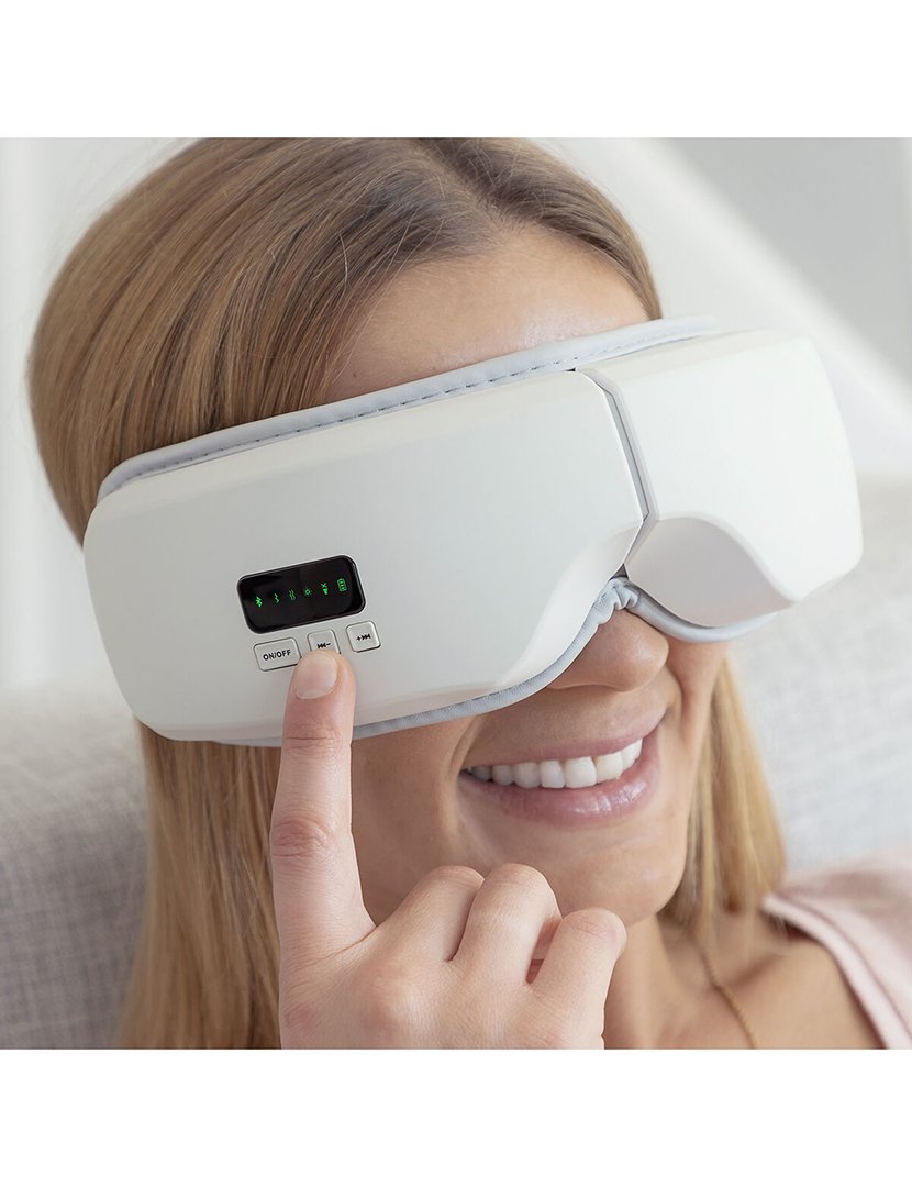 Massajador de Olhos 4 em 1 com Compressão de Ar Eyesky