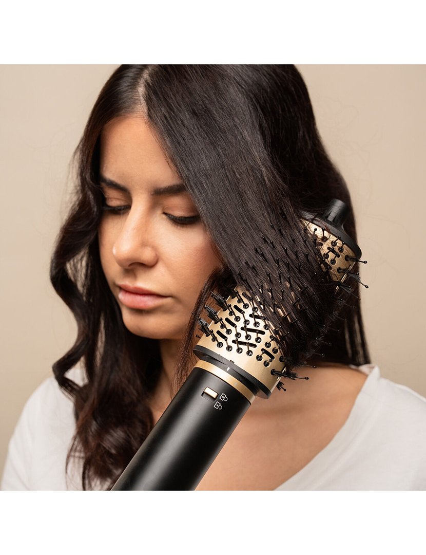 Secador de Cabelo Multifuncional Iónico e Escova Modeladora + 7 acessórios Wavify