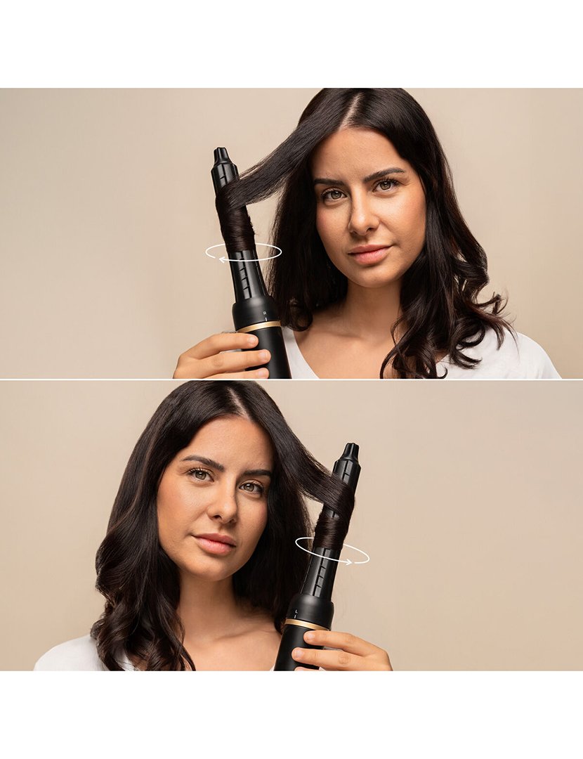 Secador de Cabelo Multifuncional Iónico e Escova Modeladora + 7 acessórios Wavify