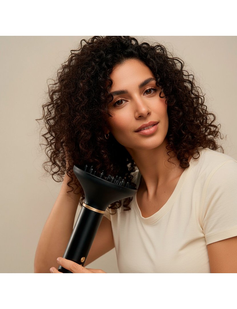 Secador de Cabelo Multifuncional Iónico e Escova Modeladora + 7 acessórios Wavify