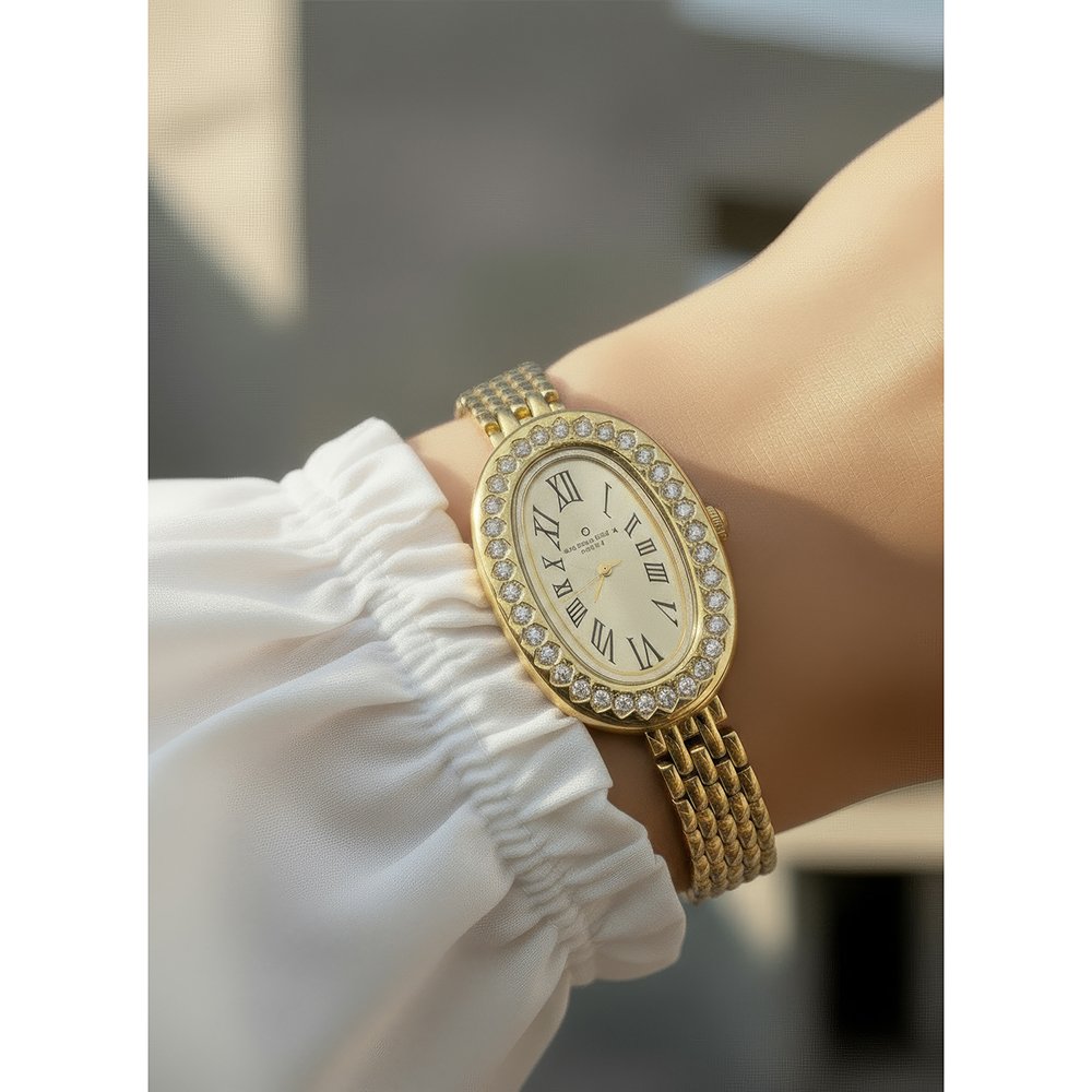 Relógio Feminino Dourado