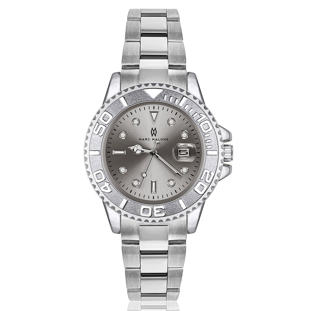 Relógio Masculino Prateado