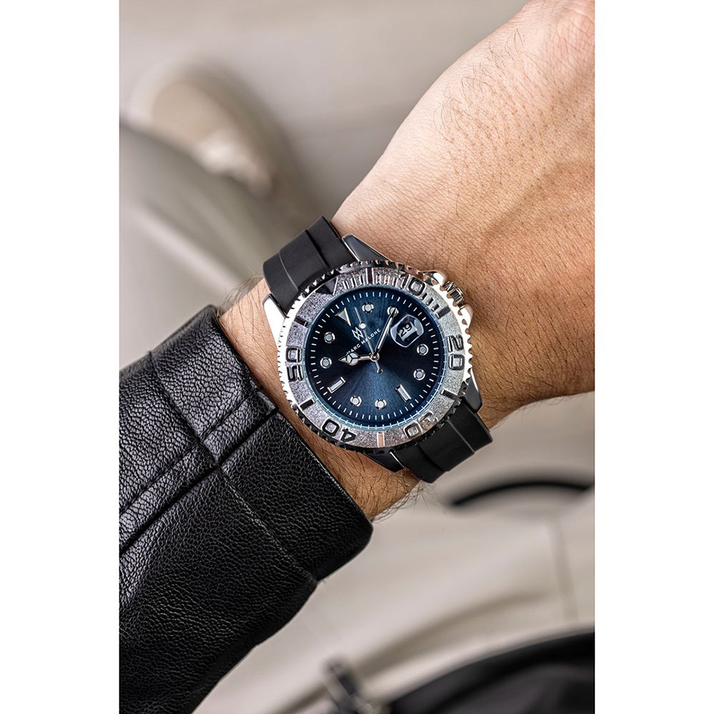 Relógio Masculino Prateado