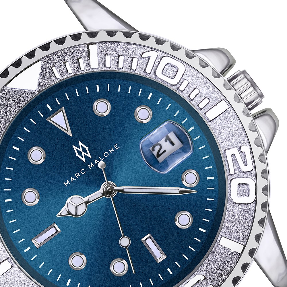 Relógio Masculino Prateado