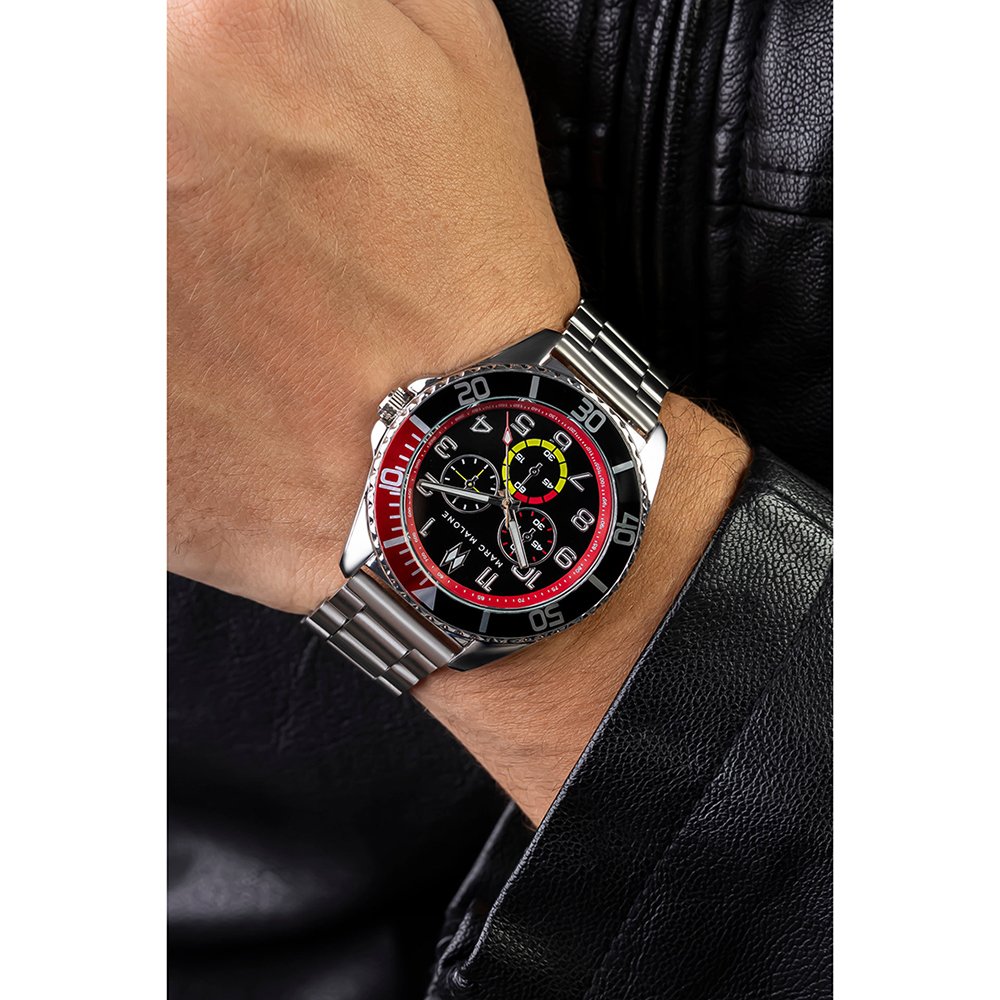 Relógio Masculino Prateado