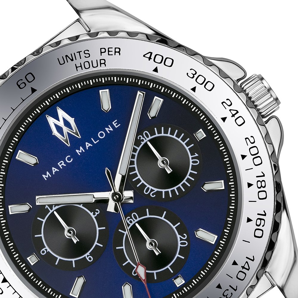 Relógio Masculino Prateado