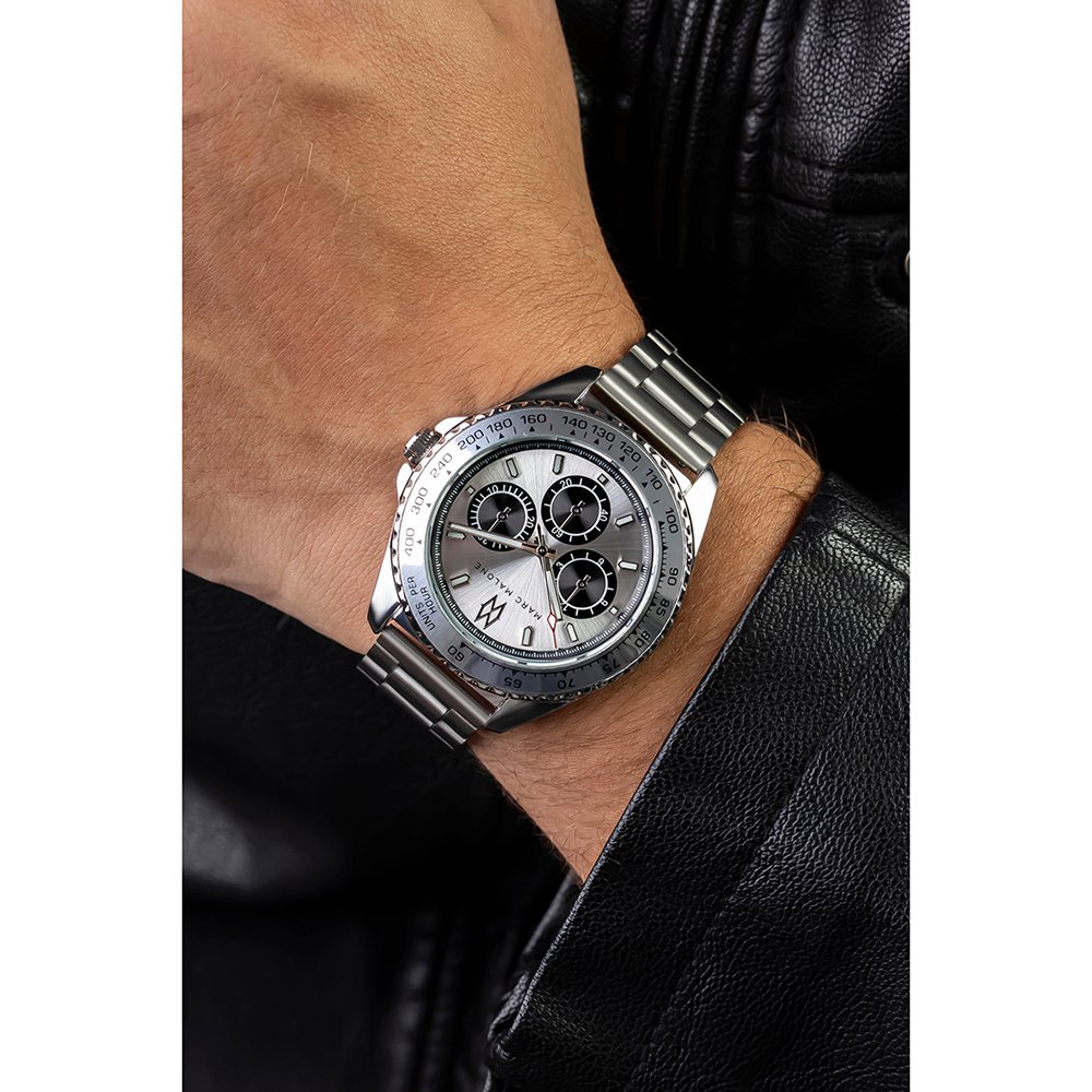 Relógio Masculino Prateado