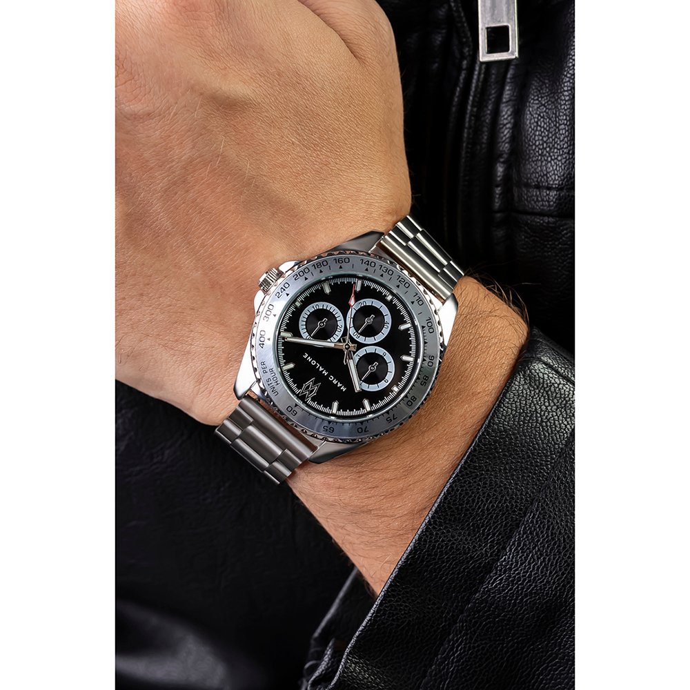 Relógio Masculino Prateado