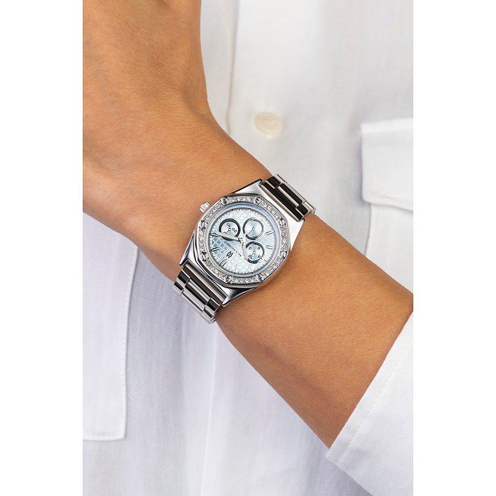 Relógio Masculino Prateado