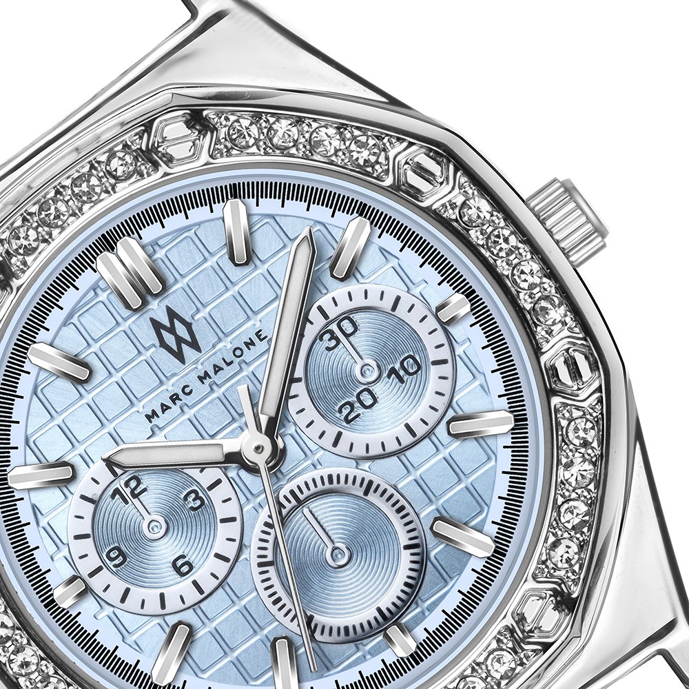 Relógio Masculino Prateado