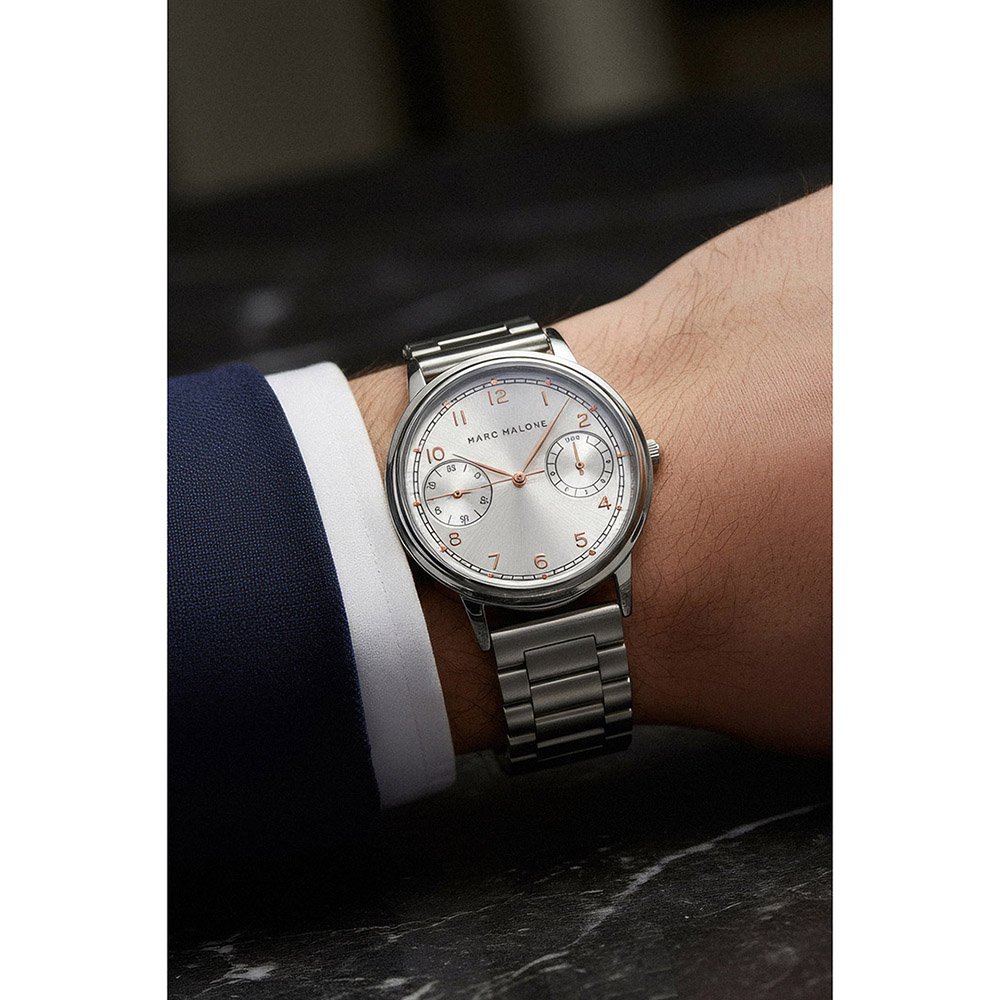 Relógio Masculino Prateado