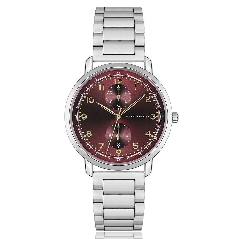 Relógio Masculino Prateado