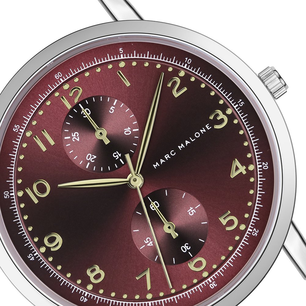 Relógio Masculino Prateado