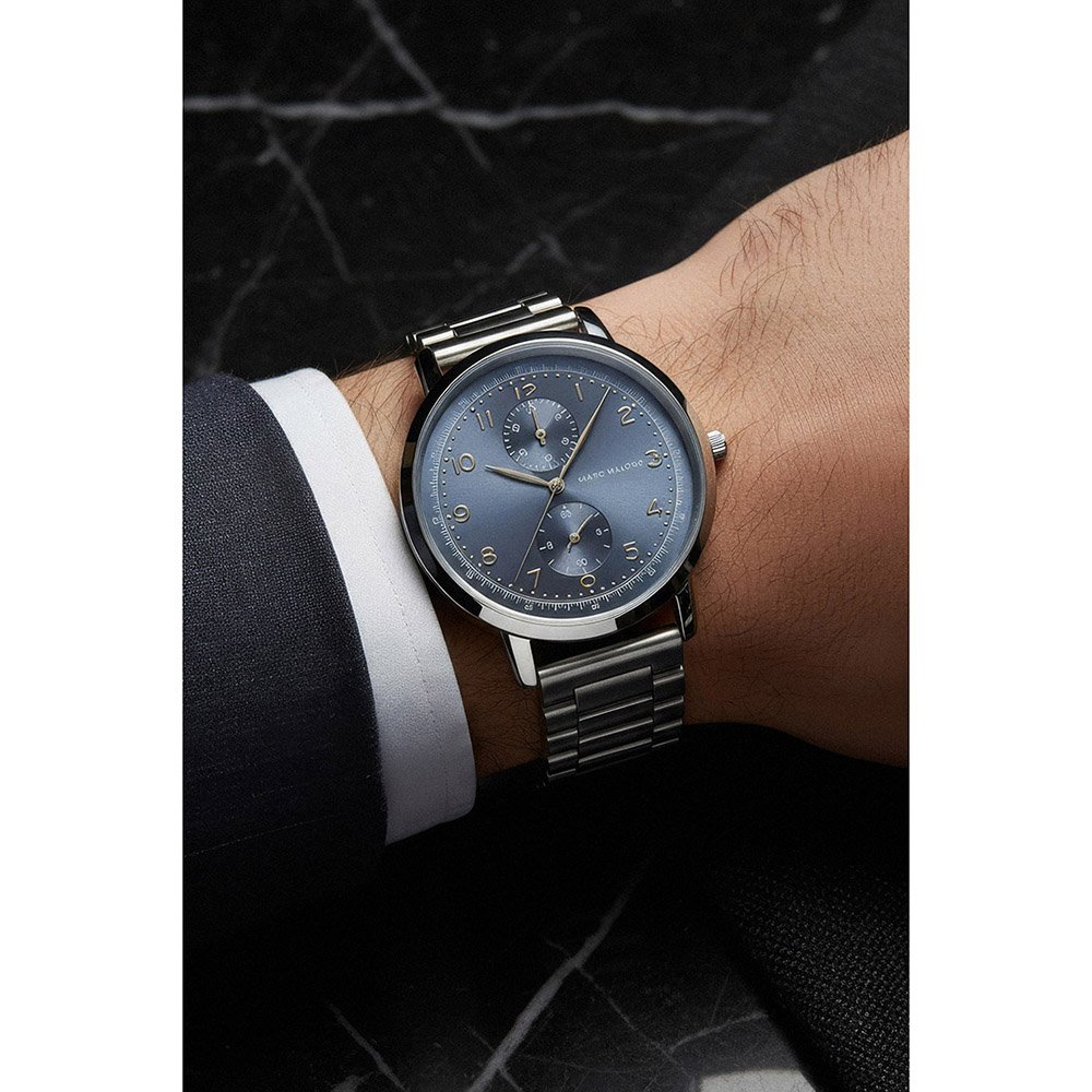 Relógio Masculino Prateado