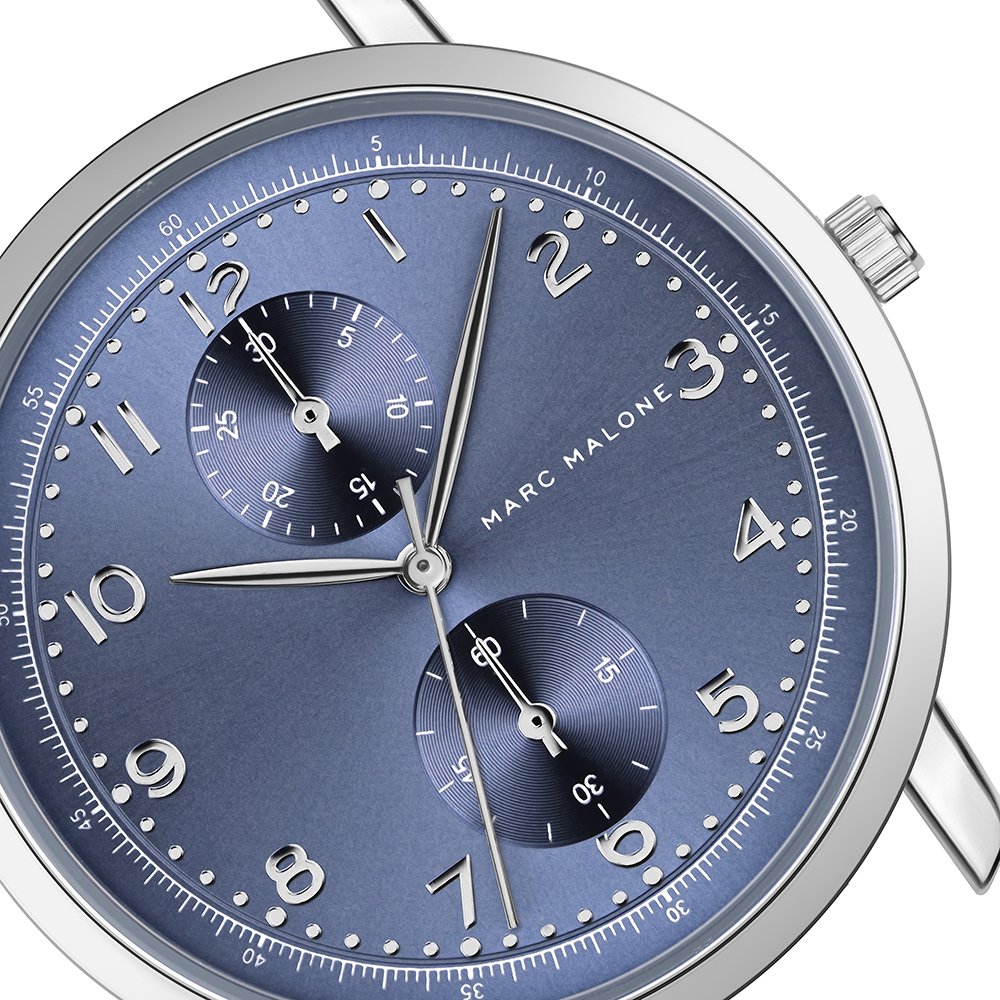 Relógio Masculino Prateado