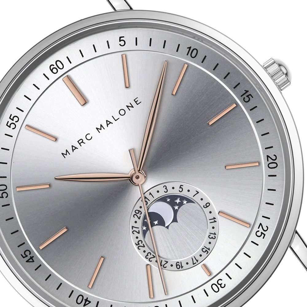 Relógio Masculino Prateado