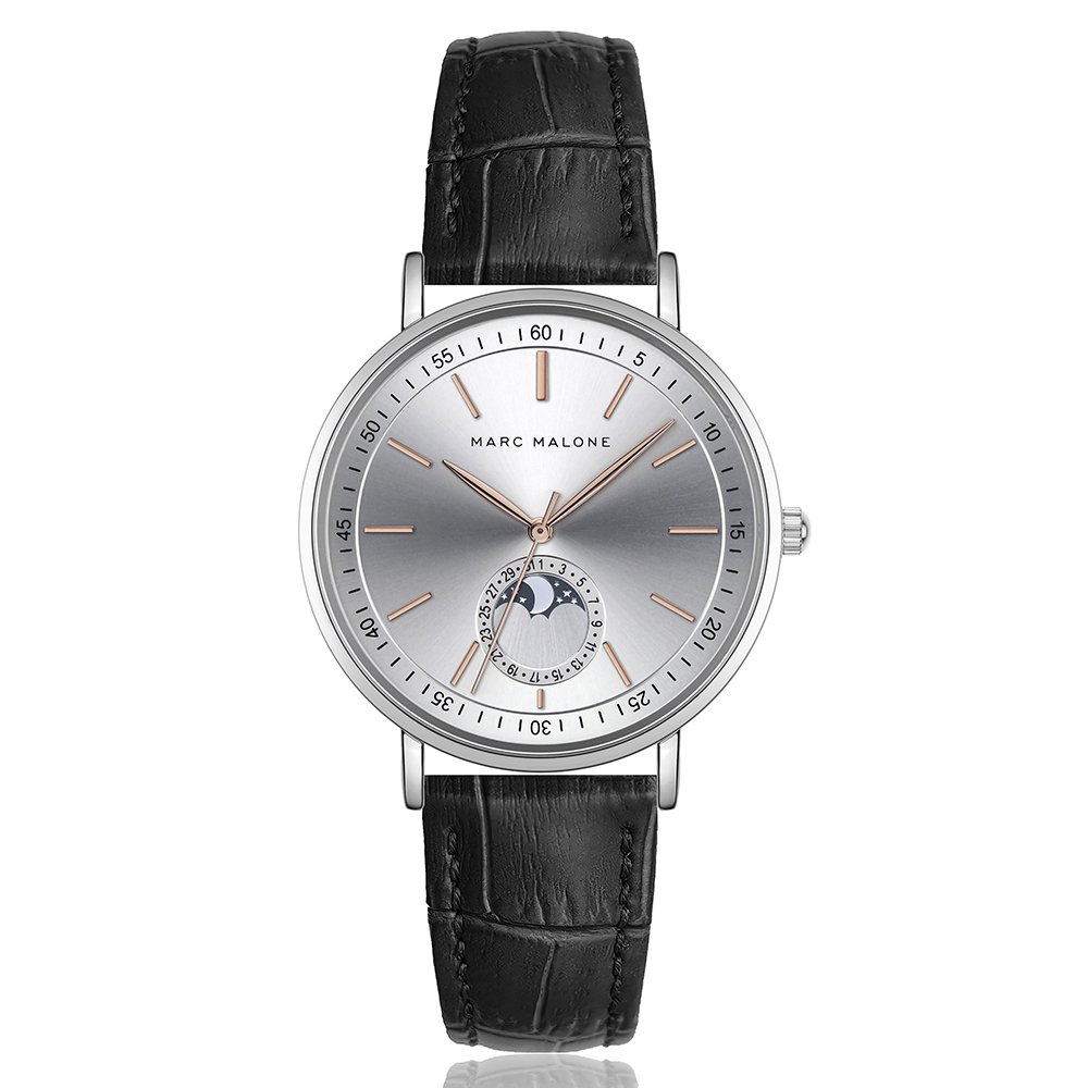 Relógio Masculino Prateado