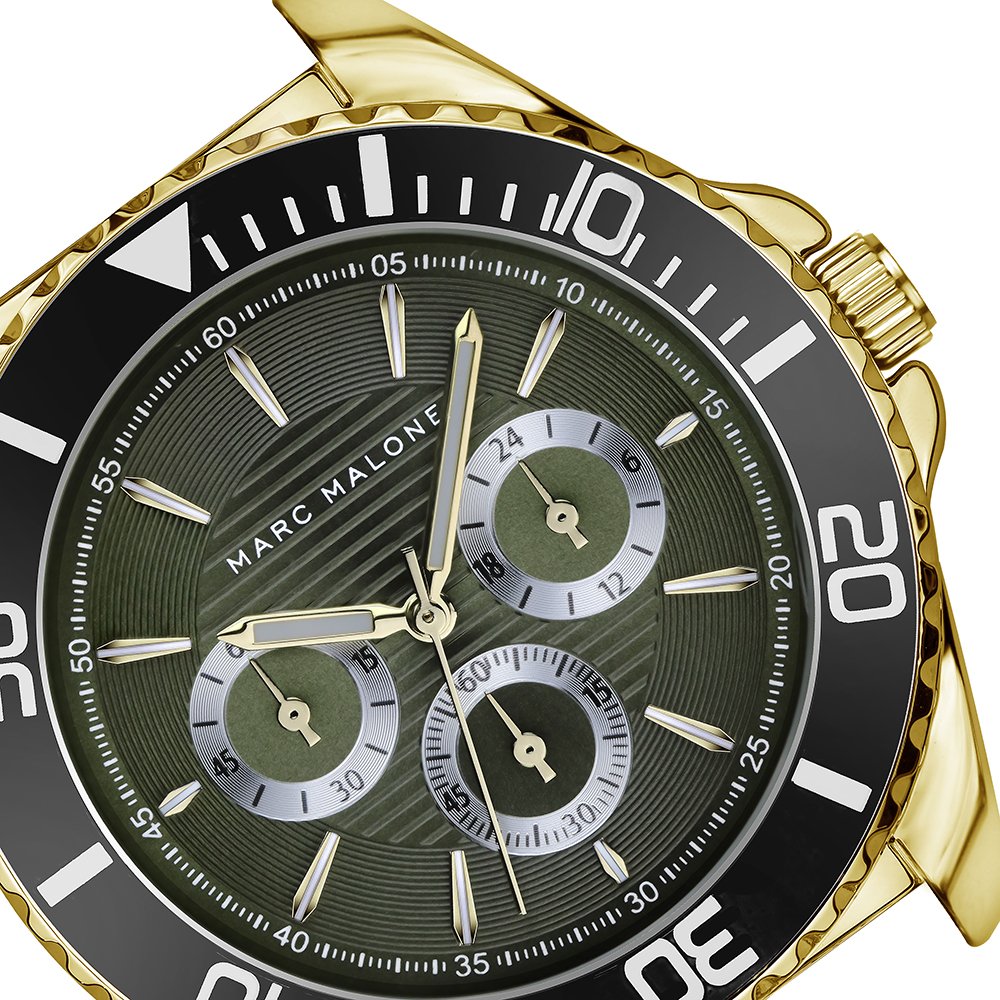 Relógio Masculino Dourado