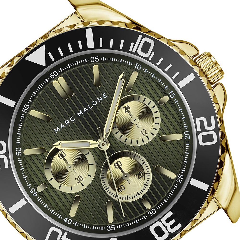 Relógio Masculino Dourado