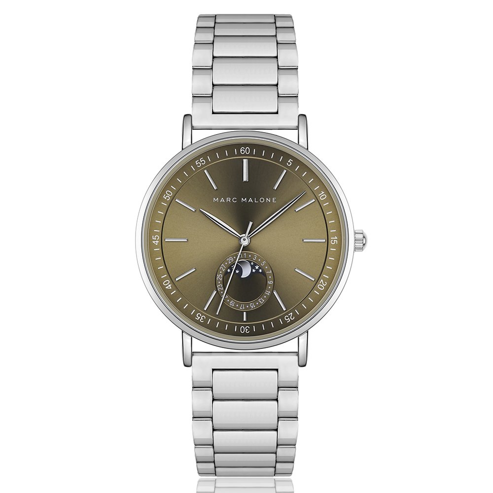 Relógio Masculino Prateado