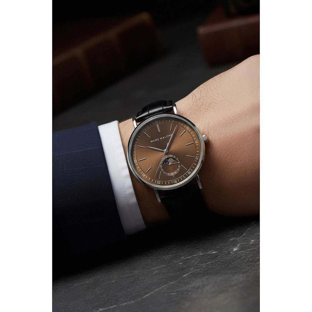 Relógio Masculino Prateado