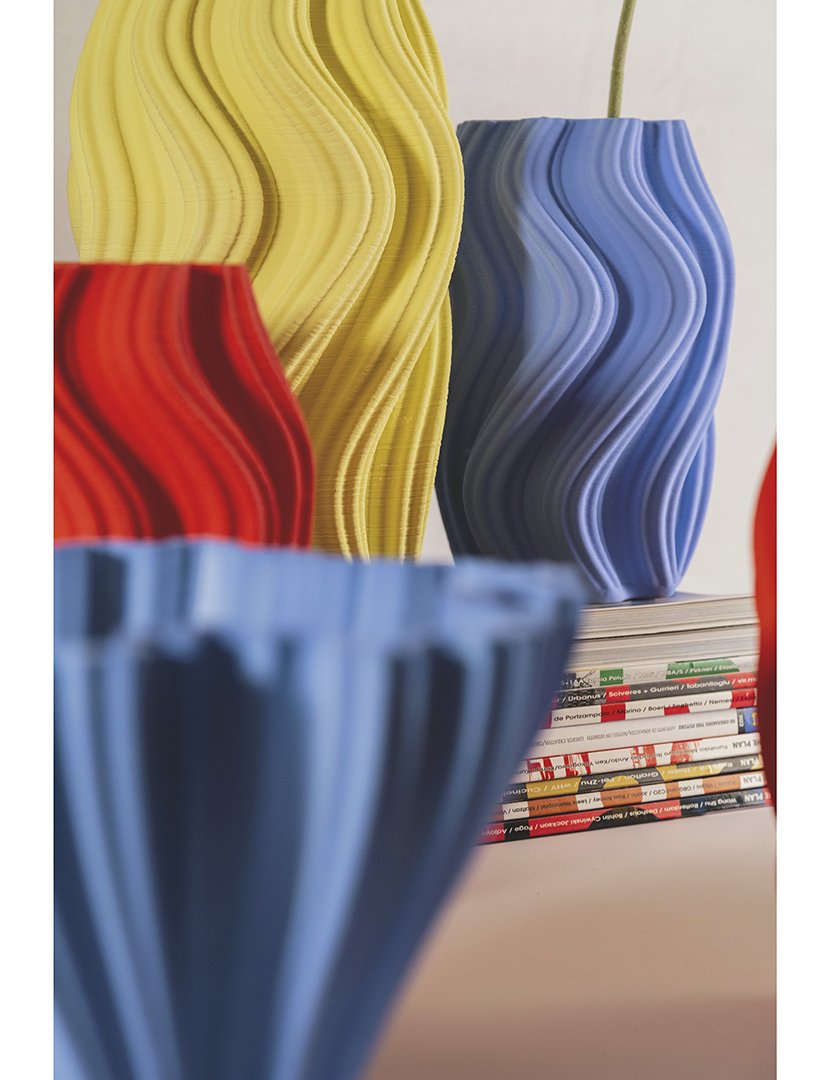 Vaso Pequeno COROLLA Vermelho