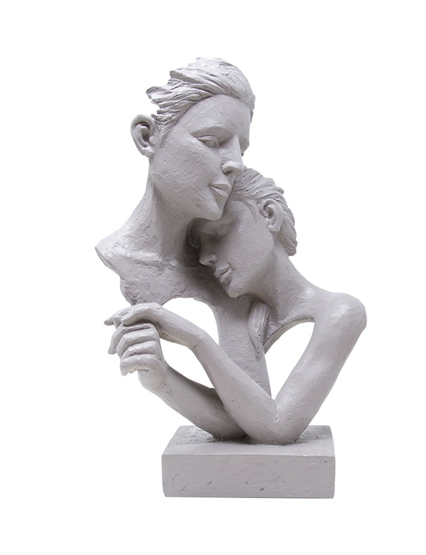 Escultura em Resina Abraço LOVE AFFAIR