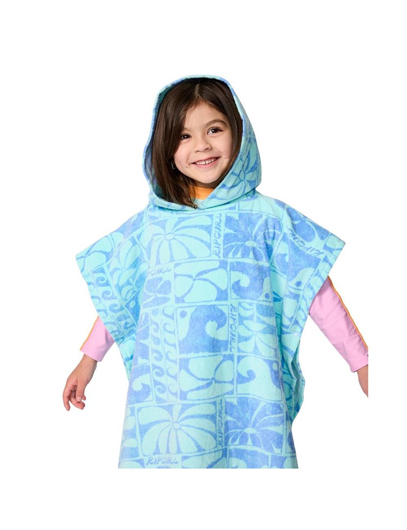 Poncho Mixed Azul