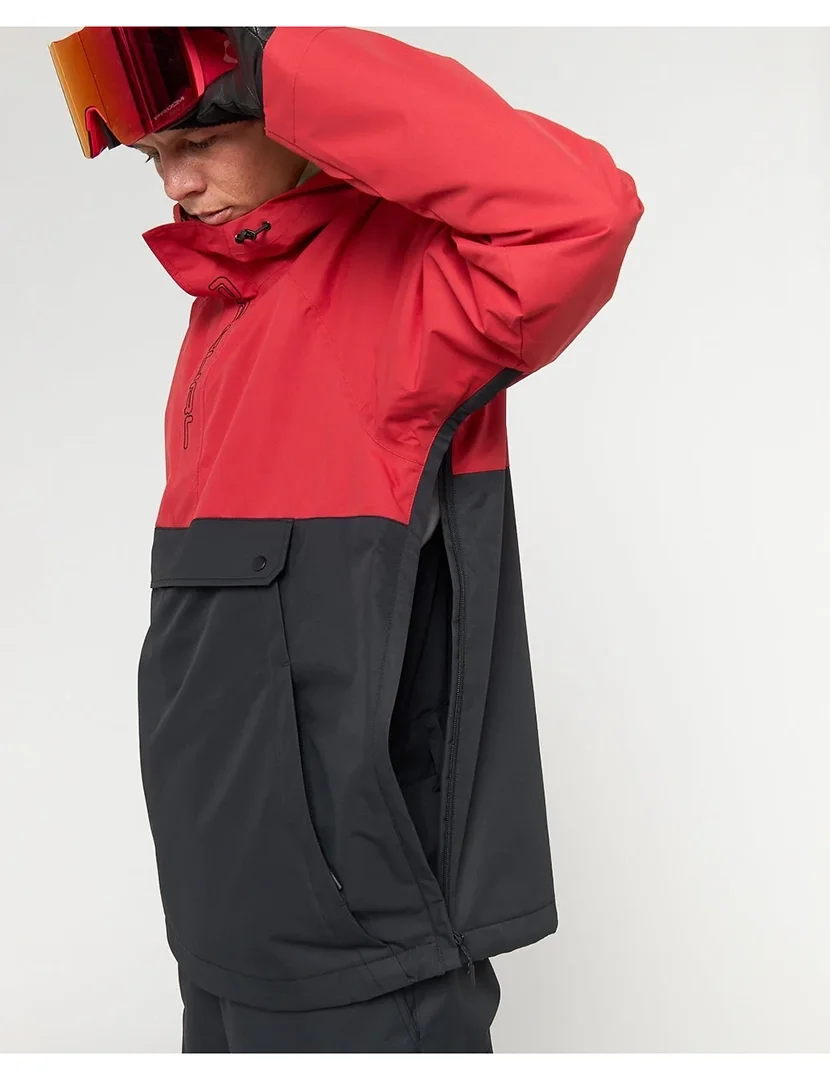 Casaco de Neve Anti-Series Primitive 10K/10K Vermelho e Preto