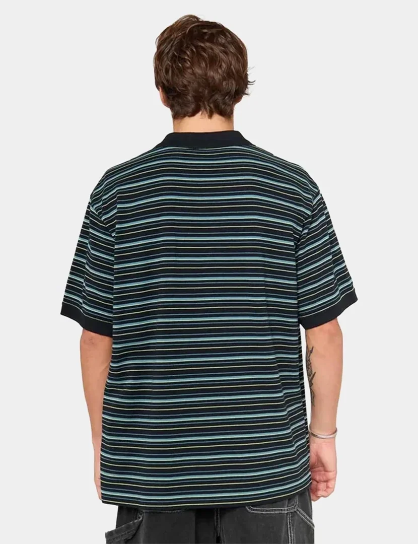 Pólo Raw Burst Preto