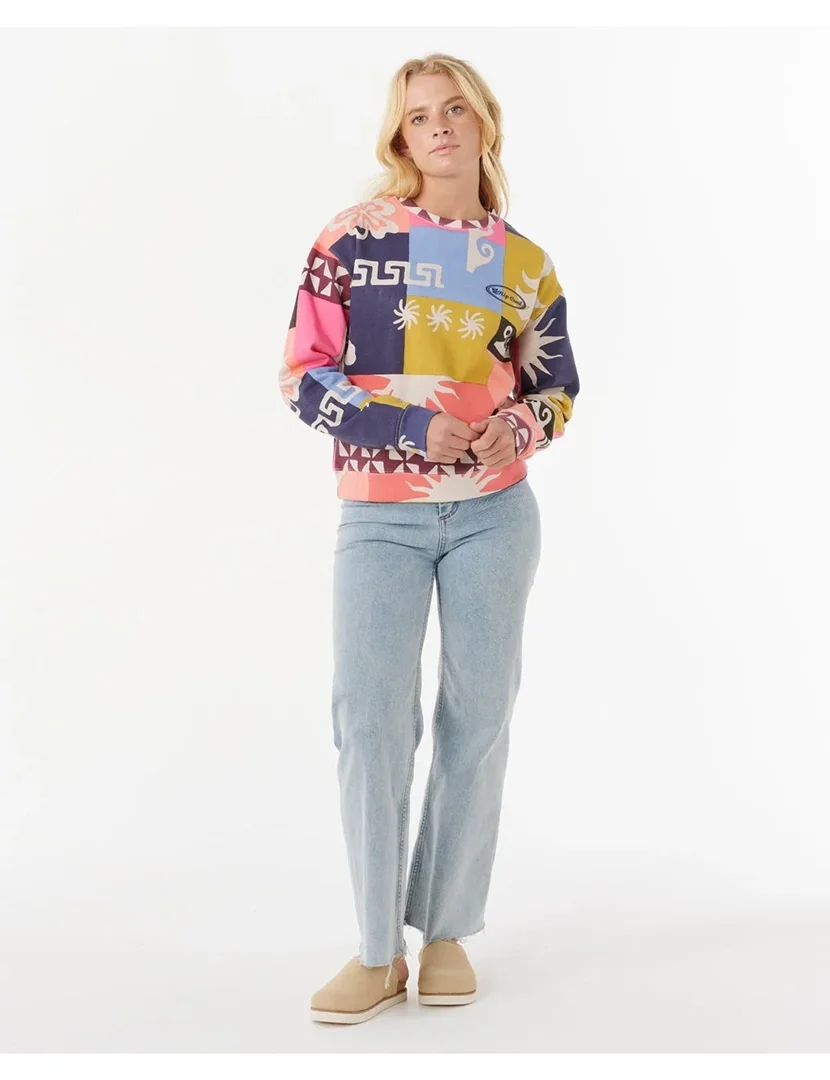 Sweatshirt Keepsakes Fleece MultiCor