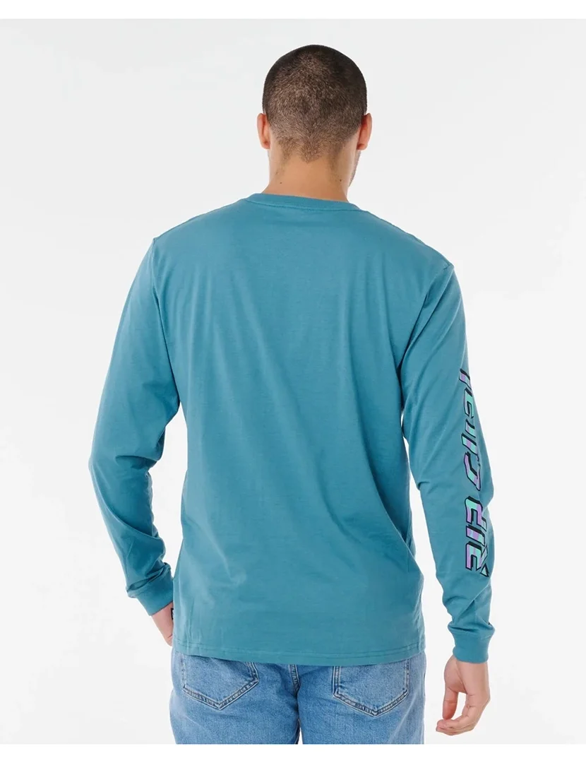 Camisola Fade Out Icon Azul