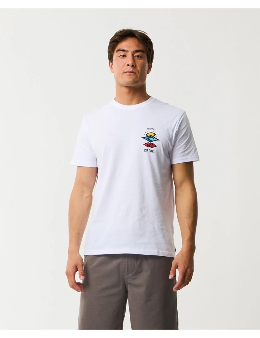 T-Shirt Search Icon Branco