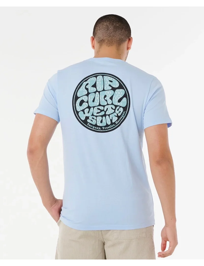 T-Shirt Wettie Passage Azul