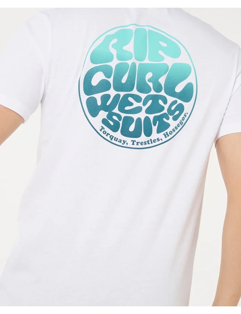 T-Shirt Wettie Passage Branco