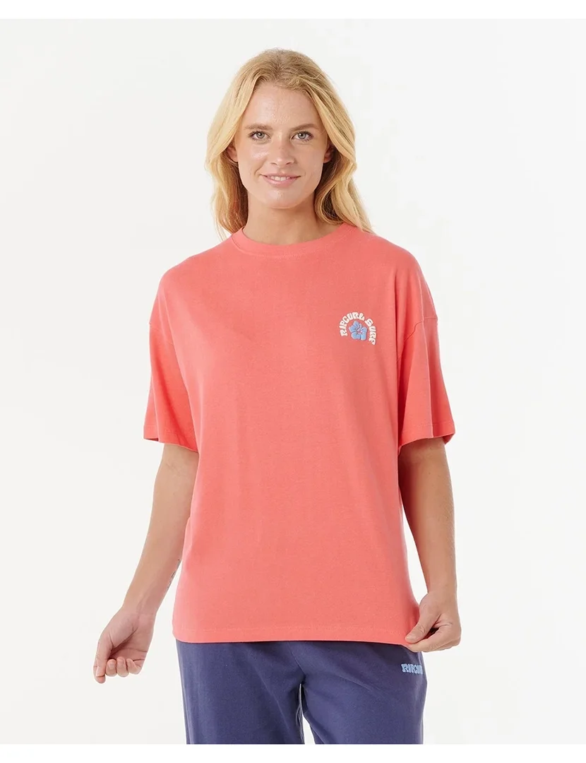 T-Shirt Luxe Surf Heritage Rosa