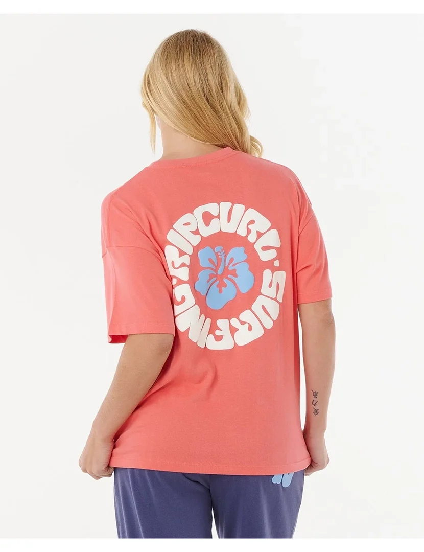 T-Shirt Luxe Surf Heritage Rosa