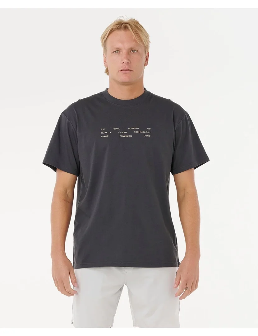 T-Shirt VaporCool 3 Stacks Preto