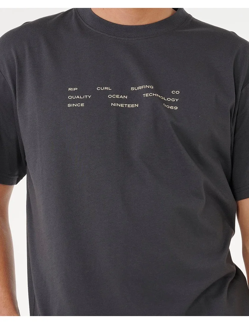 T-Shirt VaporCool 3 Stacks Preto