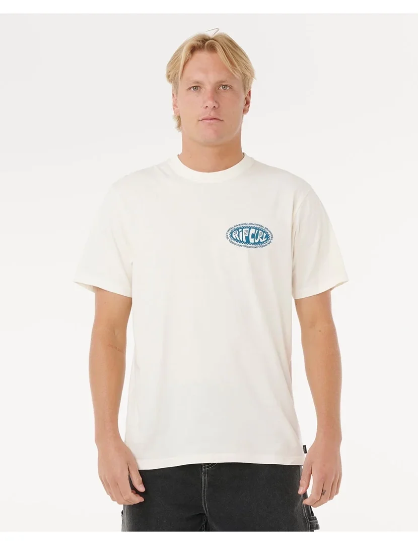 T-Shirt Raw Energy de Oval Branco