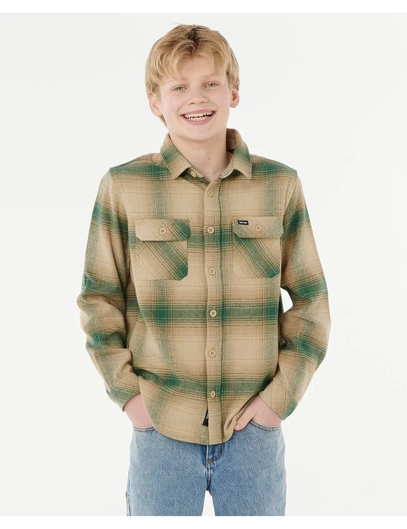 Camisa Count Flannel Verde