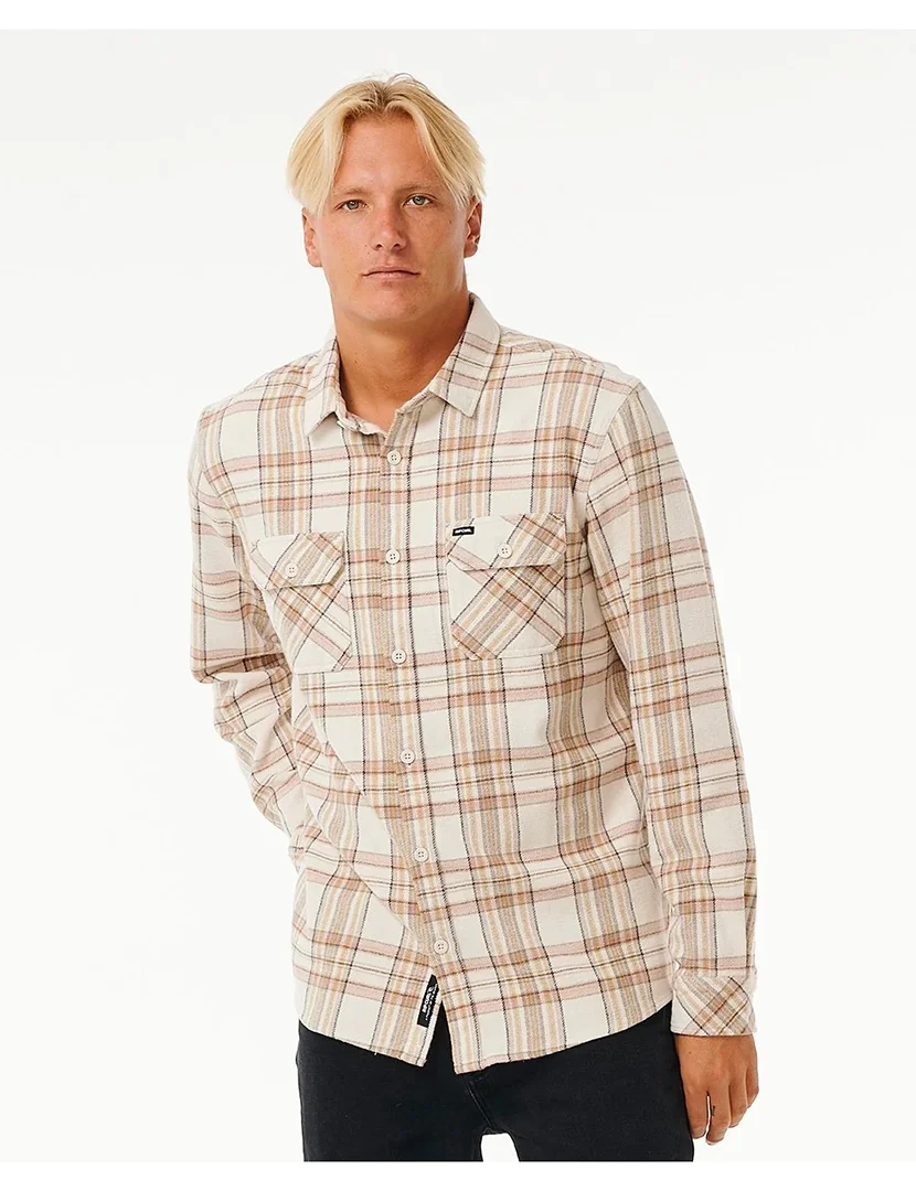 Camisa Griffin Flannel Bege