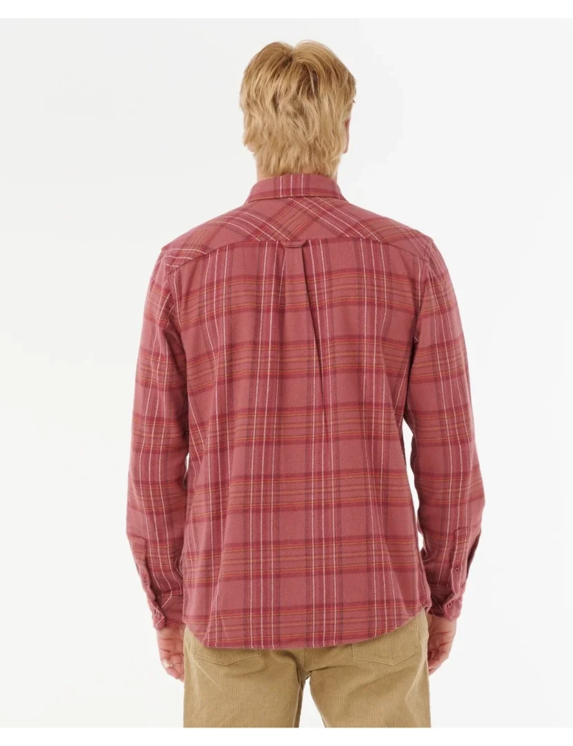 Camisa Griffin Flannel Vermelho