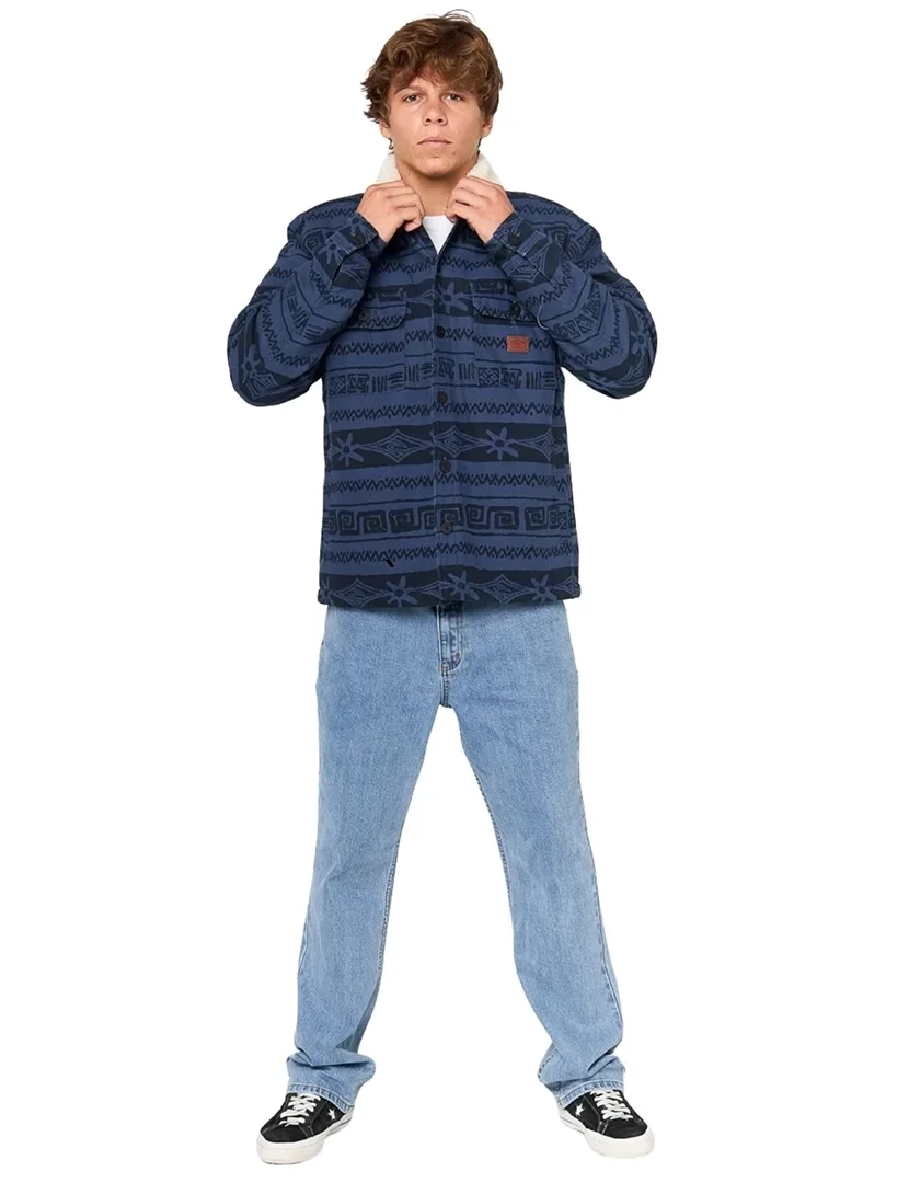 Casaco Pelo Bells Sherpa Azul