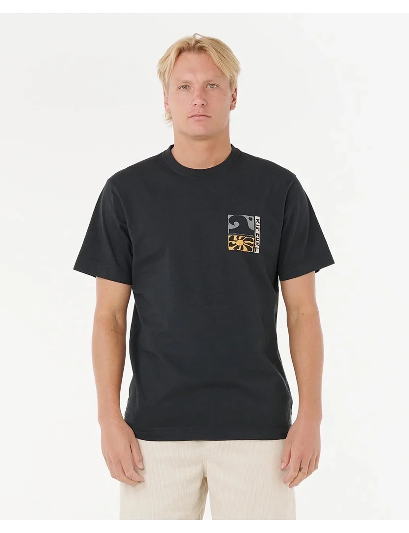 T-Shirt AOTS TY Williams Coastline Preto