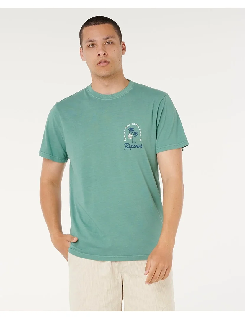 T-Shirt Mod Cali Sunset Verde