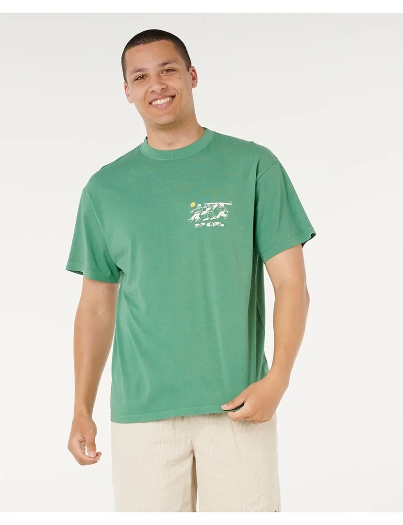 T-Shirt AOTS - TY Williams Dudes Verde